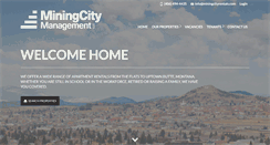 Desktop Screenshot of miningcityrentals.com